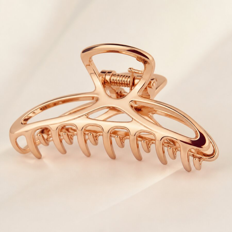 Rose Gold Claw Clip